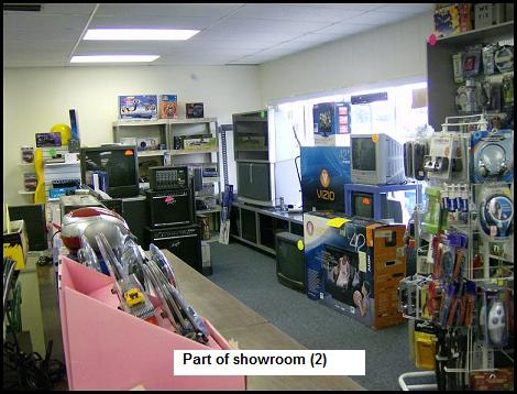 electronic shop showroom