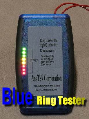 blue ring tester
