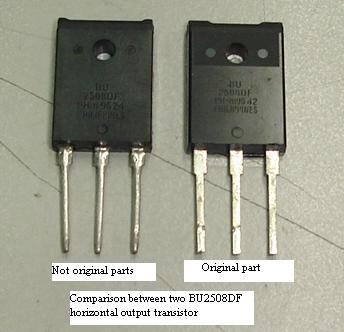 bu2508df transistor