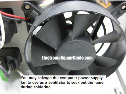 computer power supply fan