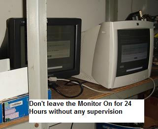 monitor burn in test