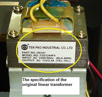 transformer specification transformer specification